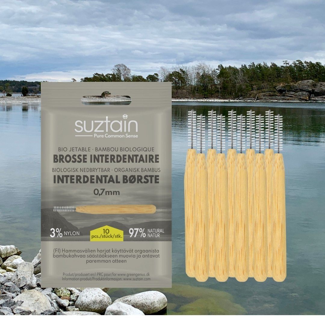 Suztain - Mellemrumsbørster - 0.7mm - 10 stk Suztain