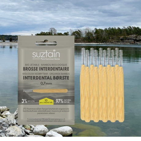 Suztain - Mellemrumsbørster - 0.7mm - 10 stk Suztain