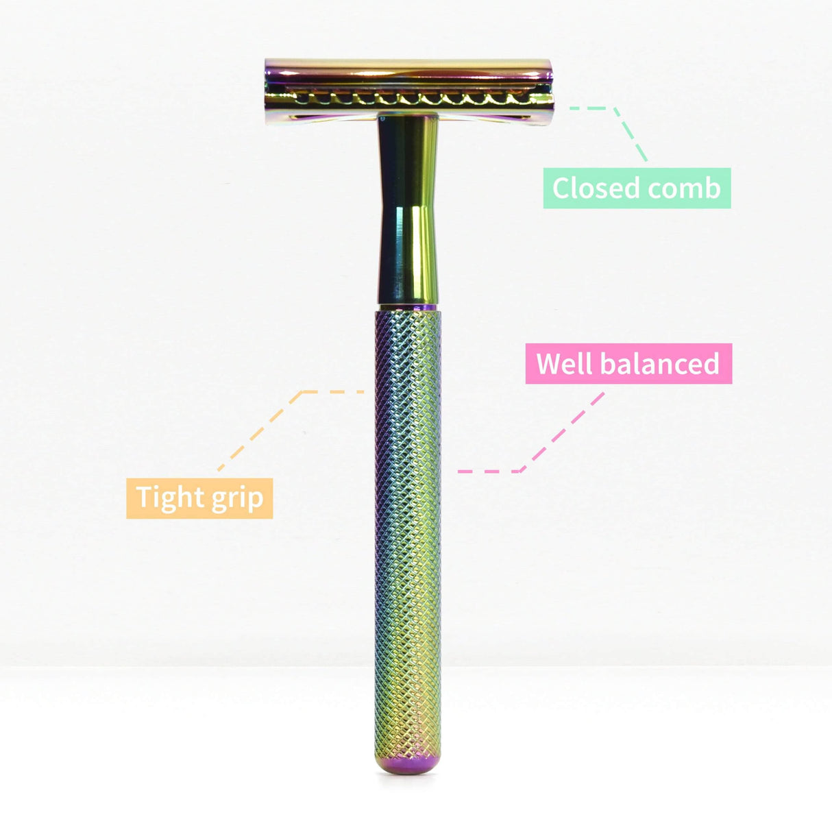 Bambaw Safety Razor - Rainbow