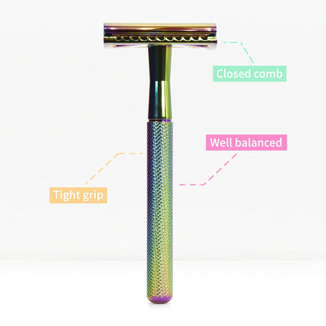 Bambaw Safety Razor - Rainbow
