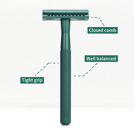 Bambaw Safety Razor - Sea Green