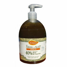 Indlæs billede til gallerivisning Alépia – Premium - Flydende Aleppo Soap – 40% Laurbærolie – Økologisk - 500ml Alépia 
