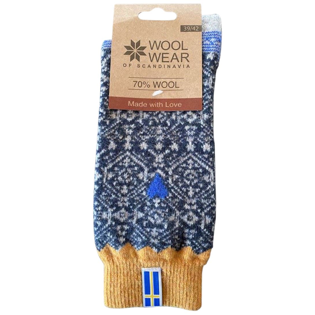 Ragsokker Nr 45 - M/svensk flag af 70%