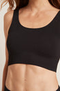 Boody Ribbed Seamless BH Bambus Sort