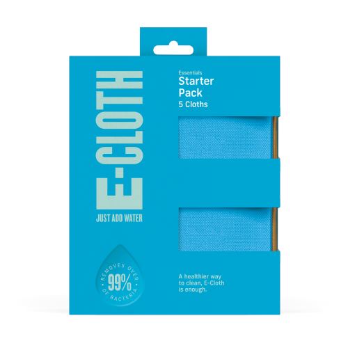 E-cloth - Starter Pack - 5 forskellige klude E-Cloth