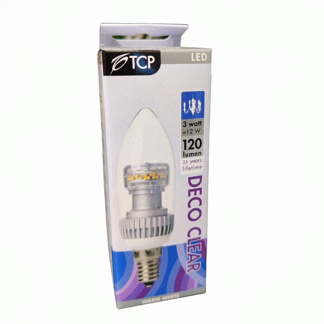 TCP - LED kertepære med til lysekroner. 360gr lys + 120lm Y•E•S