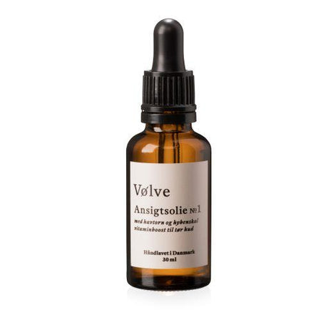 Vølve - Ansigtsolie No1 - Havtorn og Hybenskal - 30ml Vølve