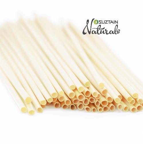 Suztain Naturals - Sugerør af hvedestrå - 20cm - 50 stk Suztain