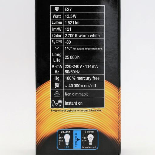 Duracell - LED Globepærer (A-shape) 1521Lm Duracell