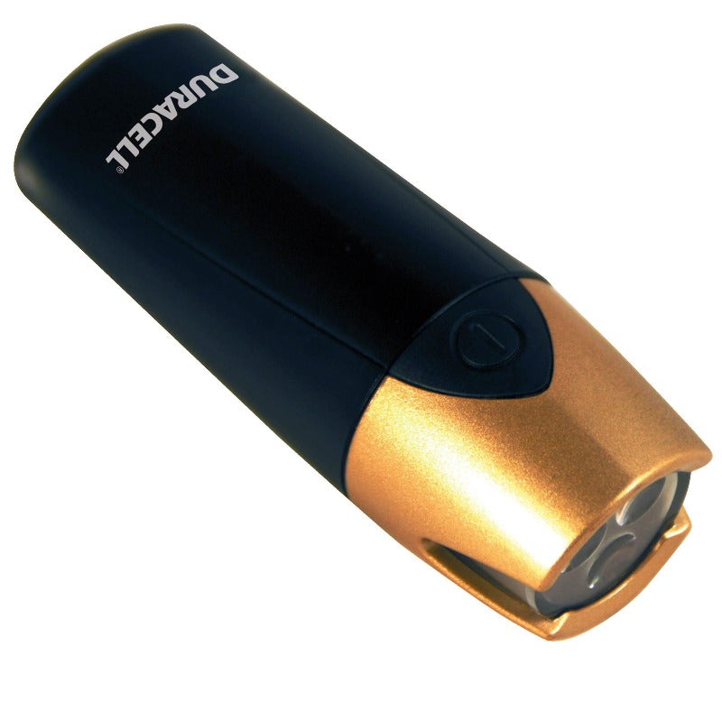 Duracell - LED Cykellygte sæt - forlygte og baglygte (inkl. batterier) Duracell