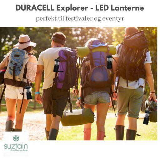 Duracell Explorer - LED Lanterne - Camping lygte 90Lm Duracell
