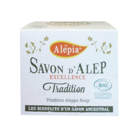Alépia – Excellence Aleppo Sæbe - 1% - Økologisk – 200g Alépia