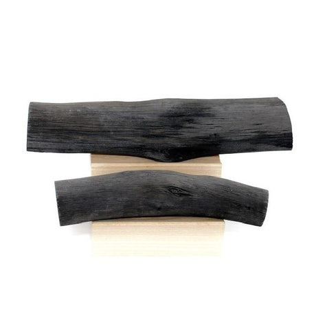 Ægte japansk Binchotan kul, lille, ca 2,5 x 12 cm - 1 stk black+blum