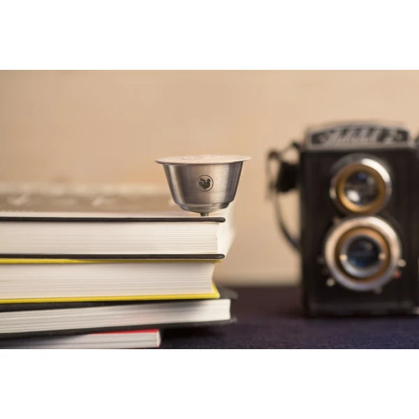 Genanvendelig kaffekapsel i stål – til Dolce Gusto