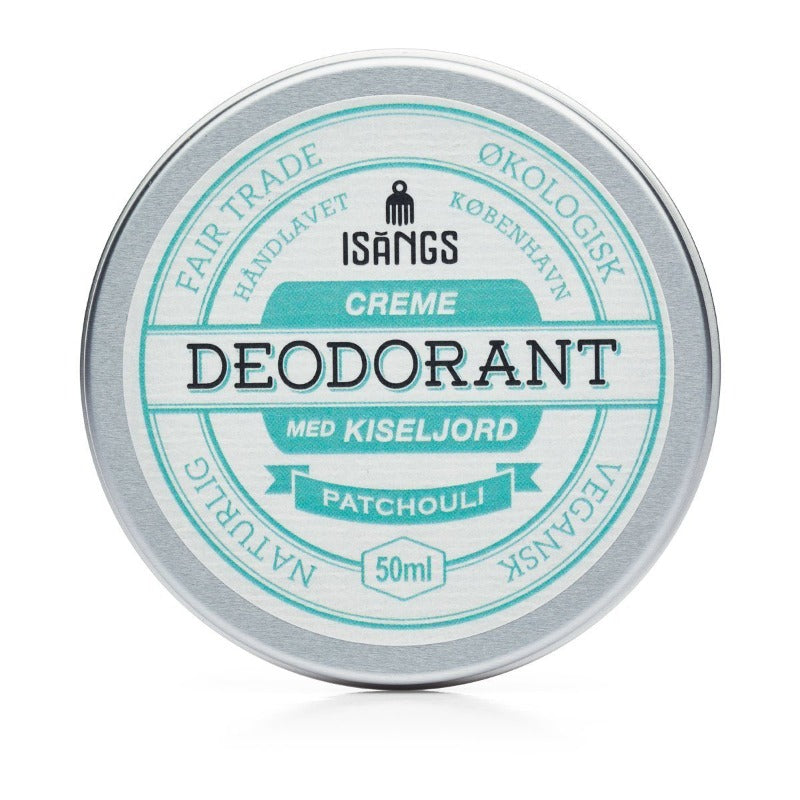 Isangs Creme Deodorant med Kiseljord - Patchouli Isangs 