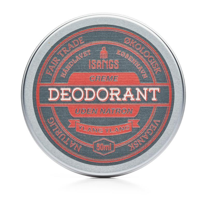 Isangs Creme Deodorant uden Natron - Ylang Ylang Isangs