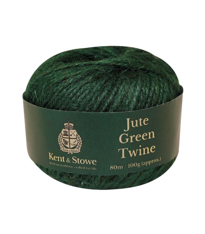 Kent & Stowe - Jute Twine Green 80m 100gm Kent & Stowe