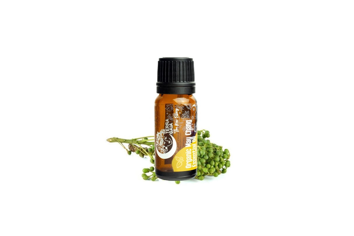 Økologisk Æterisk Olie 10 ml - May Chang