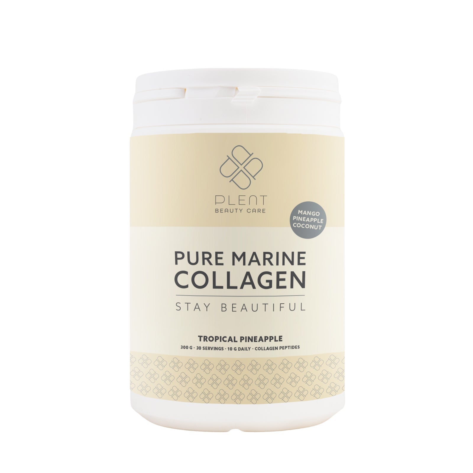 Plent Marine Collagen - Tropical Pineapple 300 gram