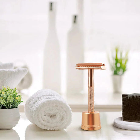 Hvordan bruger man en safety razor uden irritation?