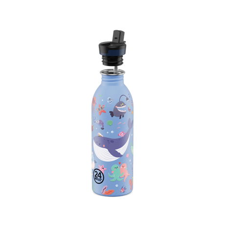 24 Bottles Urban Drikkedunk Børn 500 ml - Ocean Friends