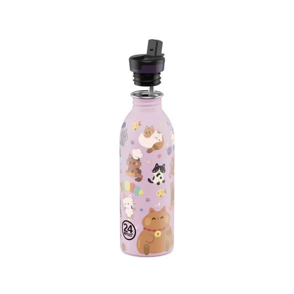 24 Bottles Urban Drikkedunk Børn 500 ml - Meow Friends