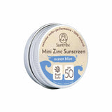 Suntribe Naturlig Ansigts & Sport Mini Solcreme SPF 50 - Ocean Blue