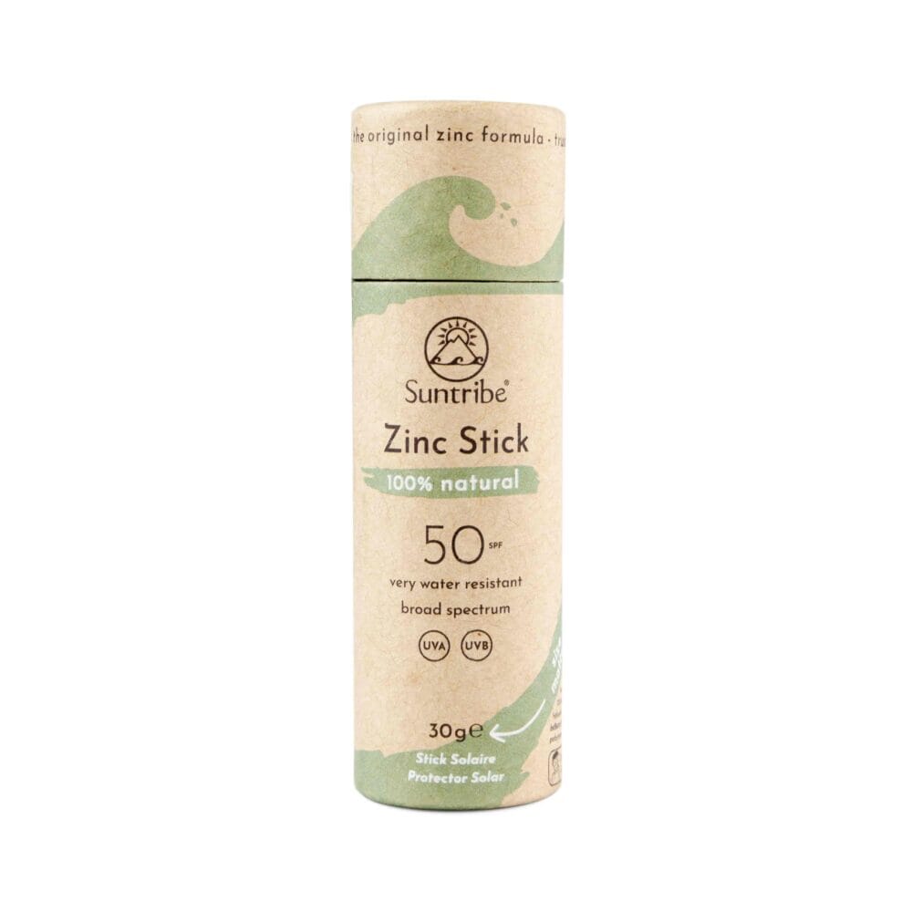 Suntribe Natural Mineral Zinc Sun Stick SPF 50 - Mint Green