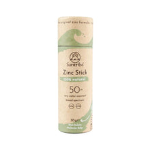 Indlæs billede til gallerivisning Suntribe Natural Mineral Zinc Sun Stick SPF 50 - Mint Green
