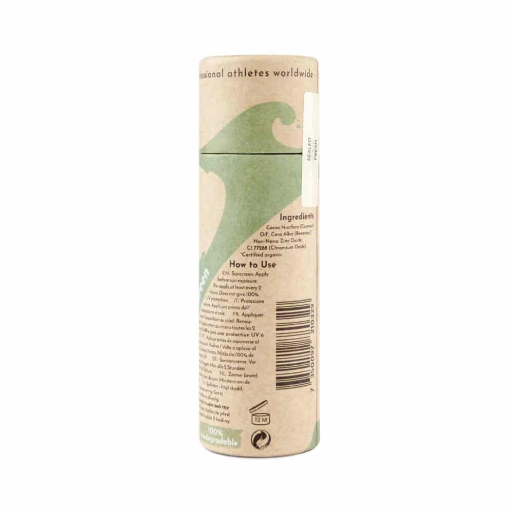 Suntribe Natural Mineral Zinc Sun Stick SPF 50 - Mint Green