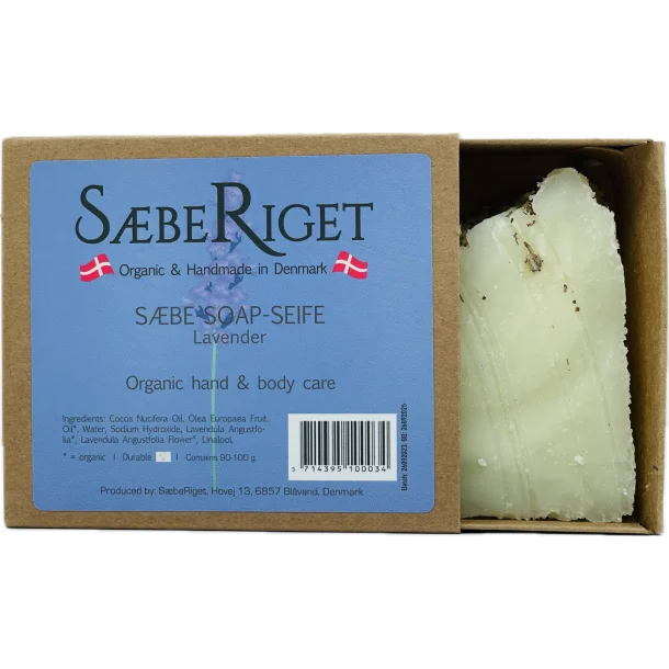 SæbeRiget Sæbe Bar - Lavendel