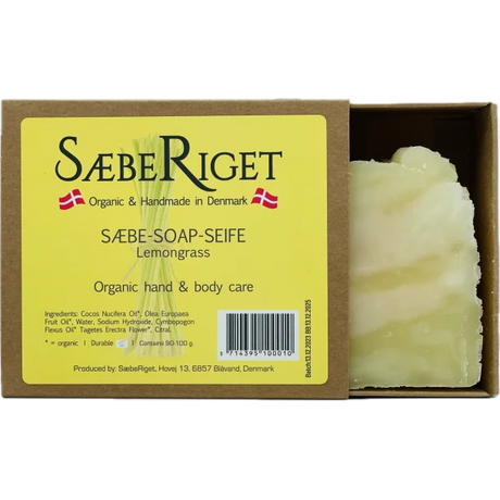 SæbeRiget Sæbe Bar - Citrongræs