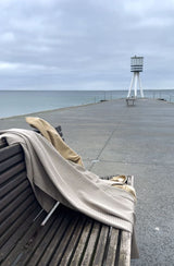 The Organic Company Badehåndklæde Wellness - Morning Grey