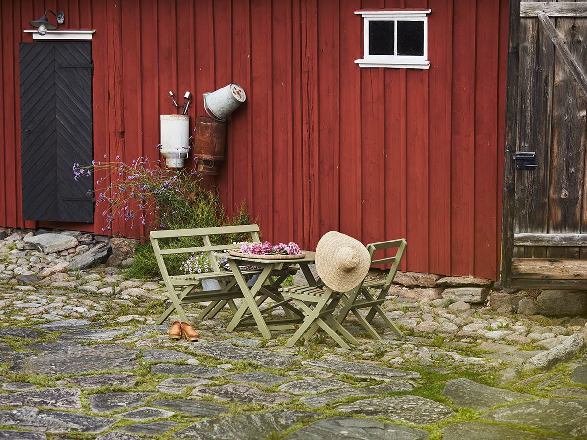 Småland Torpet 2 Personers Havesofa - Grøn