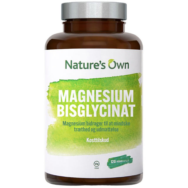 Magnesium Bisglycinat - 120 kapsler