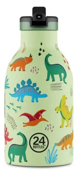 24 Bottles Clima Drikkedunk Sugerør Børn 330 ml - Jurassic Friends