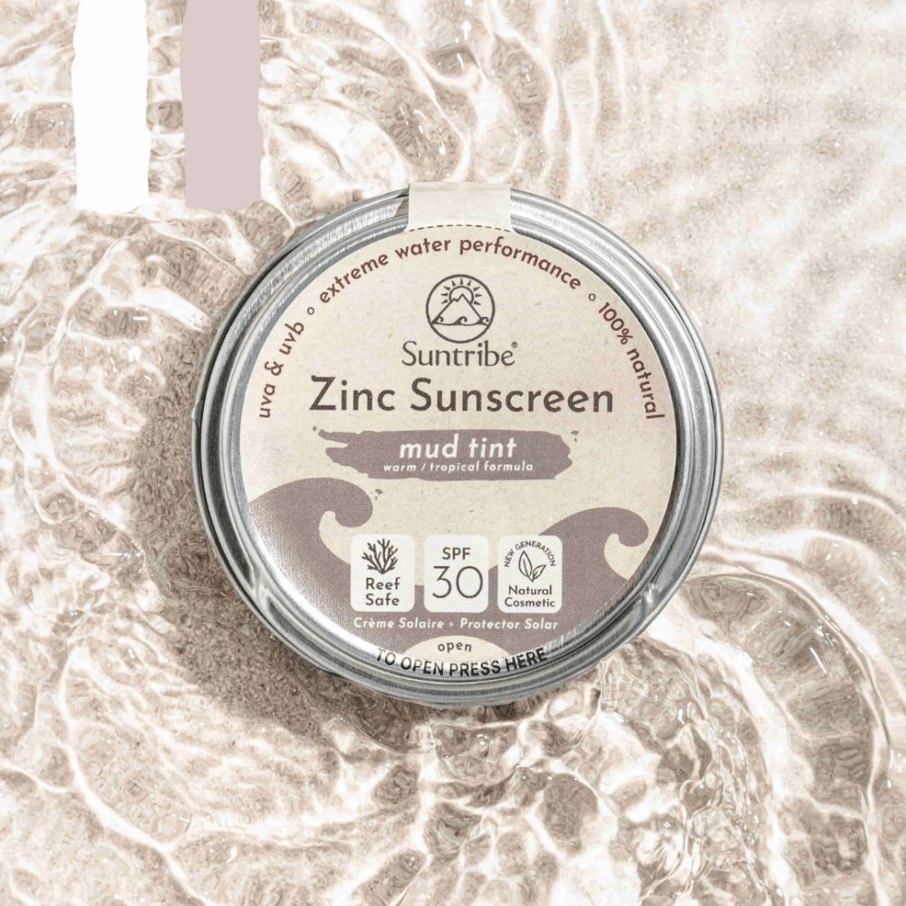 Suntribe Zinc Sunscreen - Mud Tint