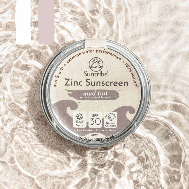 Suntribe Zinc Sunscreen - Mud Tint