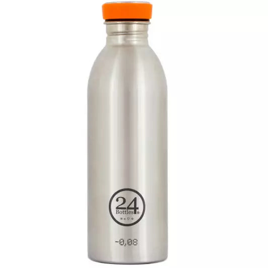 24 Bottles Urban Drikkedunk 500 ml - Steel