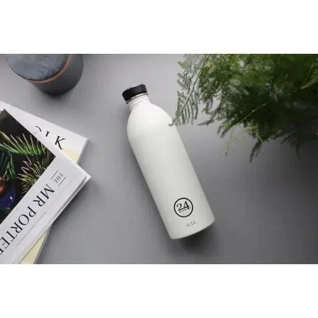 24 Bottles Urban Drikkedunk 1000 ml - Ice White