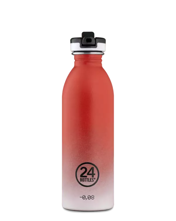 24 Bottles Urban Drikkedunk 500 ml - Coral Pulse