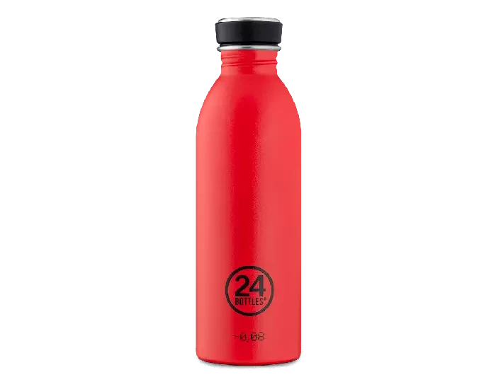 24 Bottles Urban Drikkedunk 500 ml - Hot Red