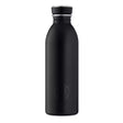 24 Bottles Urban Drikkedunk 500 ml - Stone Finish - Tuxedo Black