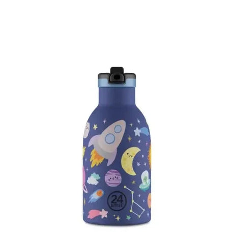 24 Bottles Clima Drikkedunk Sugerør Børn 330 ml - Space Friends