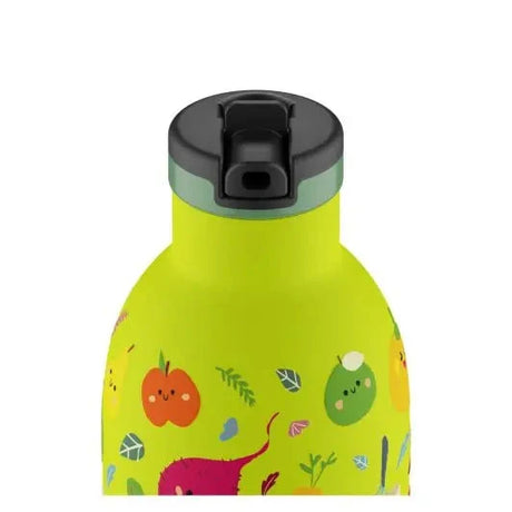 24 Bottles Clima Drikkedunk Sugerør Børn 330 ml - Veggie Friends