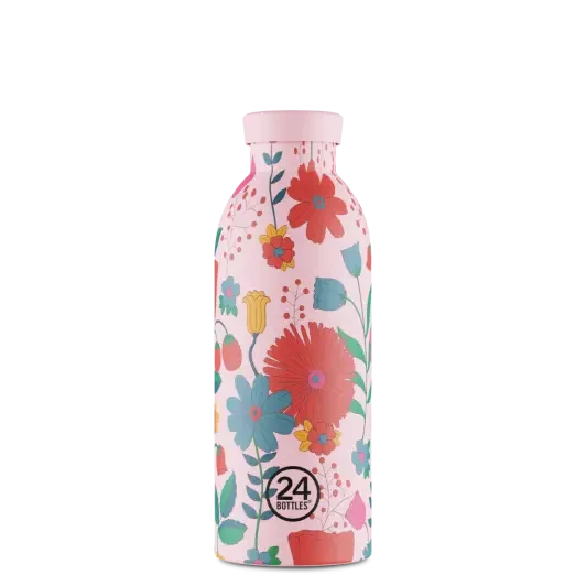 24 Bottles Clima Drikkedunk 500 ml - Bloom Bloom Pink