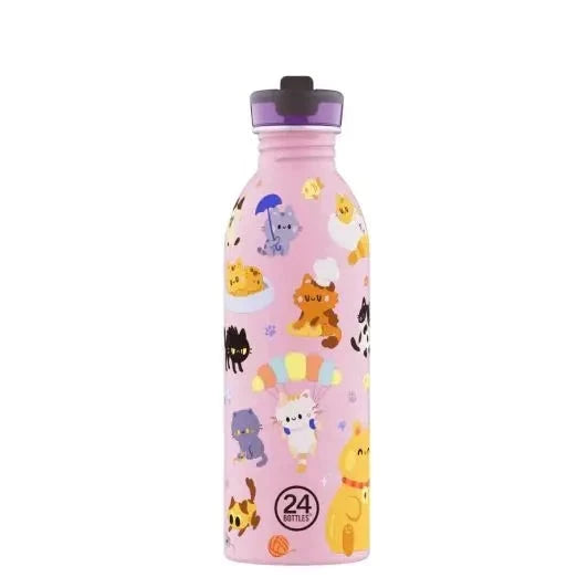 24 Bottles Urban Drikkedunk Børn 500 ml - Meow Friends