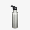 Klean Kanteen Drikkedunk 800ml Sugerør - Brushed Stainless Suztain A/S
