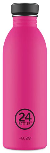 24 Bottles Urban Drikkedunk 500 ml - Passion Pink