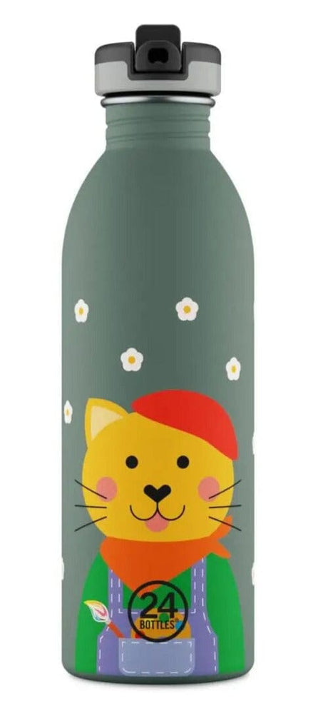 24 Bottles Urban Drikkedunk Børn 500 ml - Smart Cat